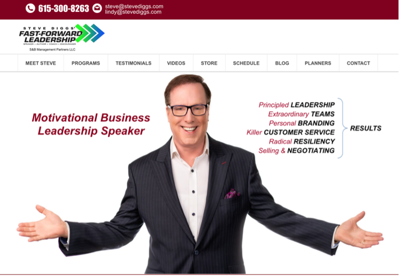 Steve Diggs Website